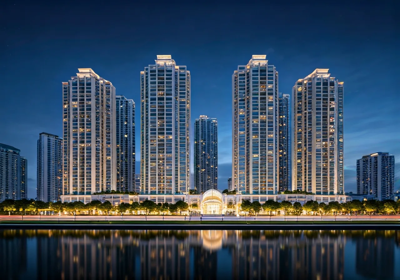 Du an can ho The Vista Residence Da Nang - canh dem
