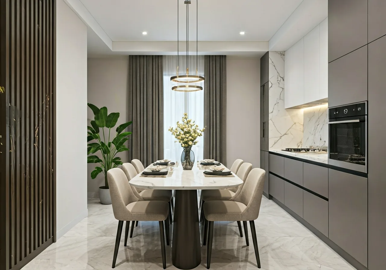 Du an Him Lam Boulevard Ha Noi - thiet ke bep