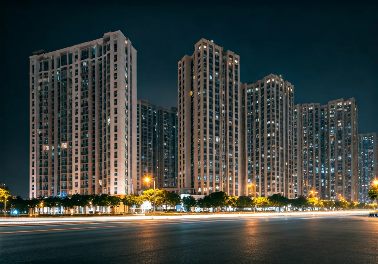 Du an Him Lam Boulevard Ha Noi - canh dem
