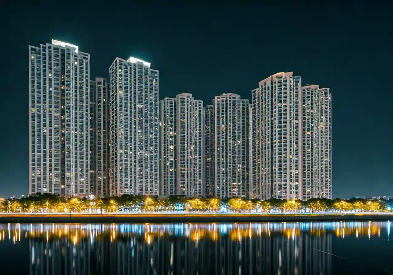 Du an khu nha o xa hoi ChC1 va ChC2 tai Dong Nai - canh dem