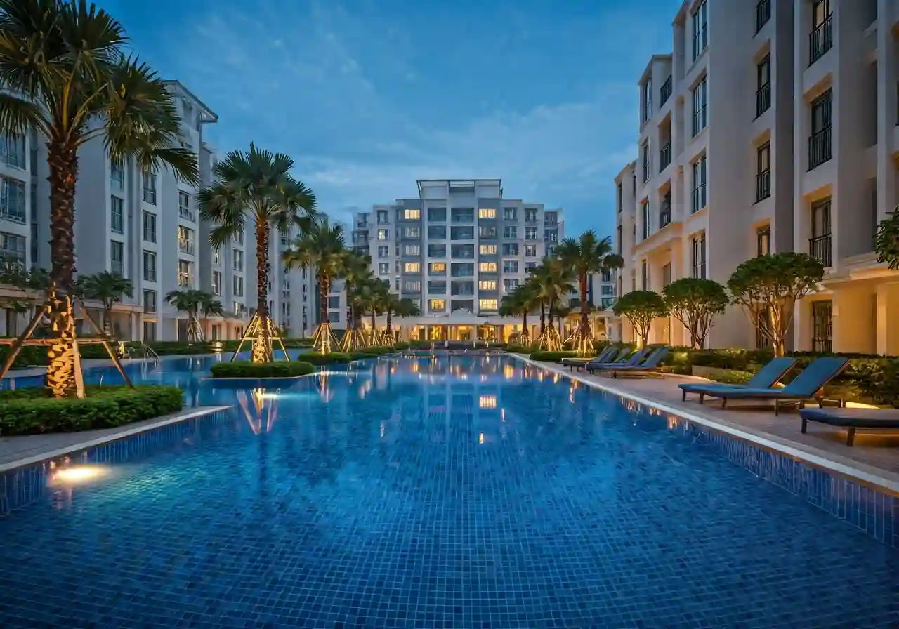 Du an nha o xa hoi cong doan tai Vinh Long - tien ich du an