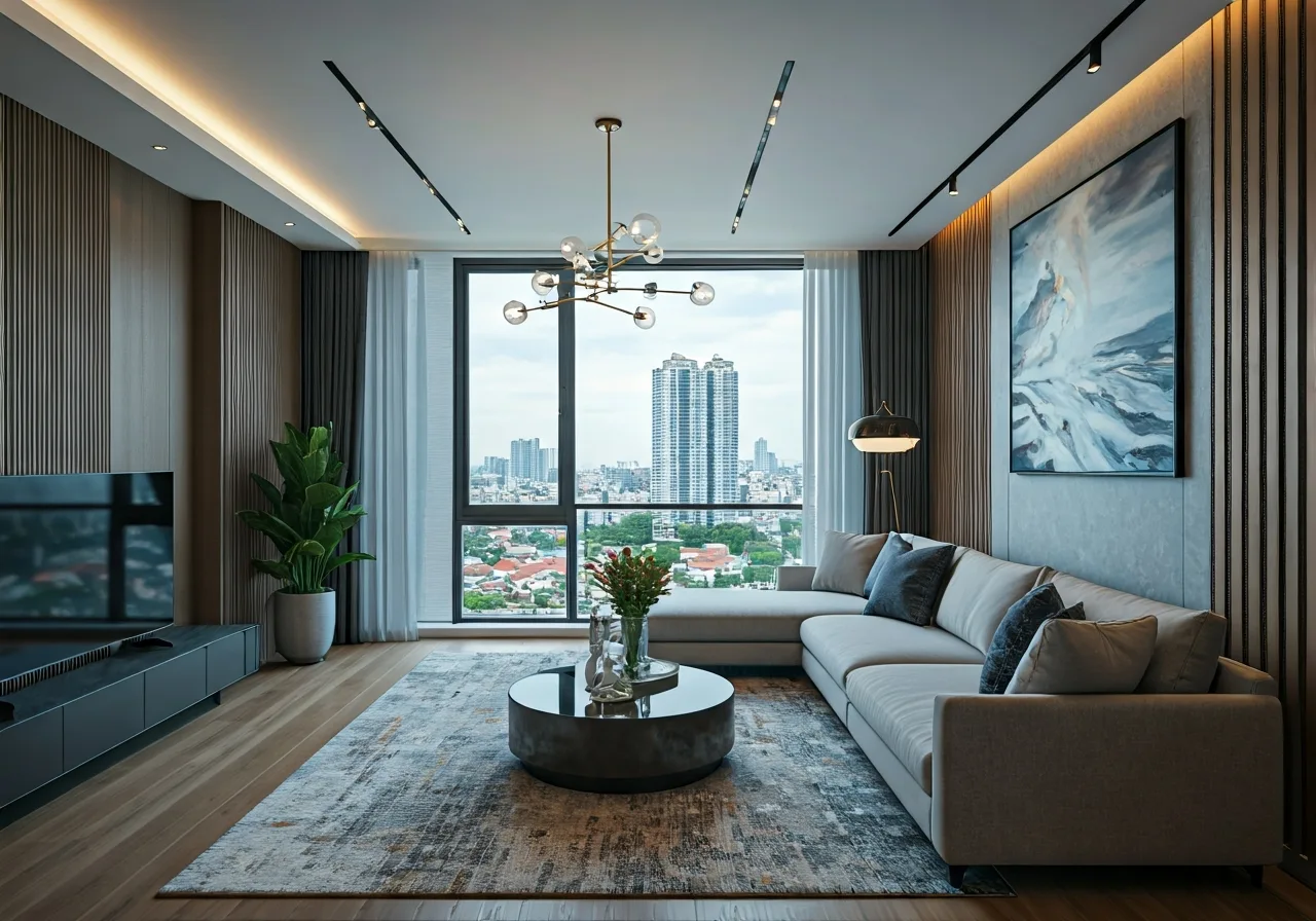 Du an nha o xa hoi khu Lam Vien tai Lao Cai - noi that can ho