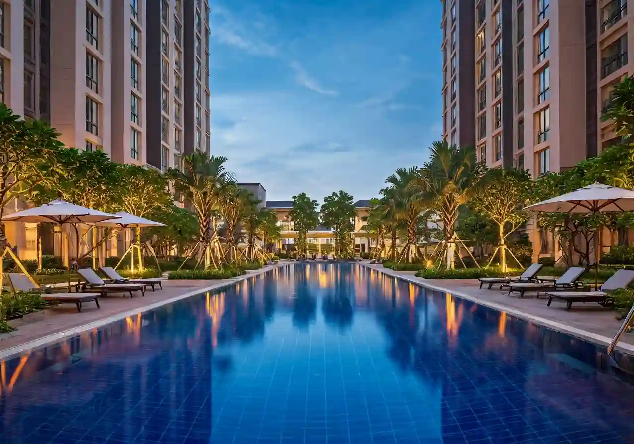 Du an nha o xa hoi phuong 4 TPTra Vinh tai Vinh Long - tien ich du an