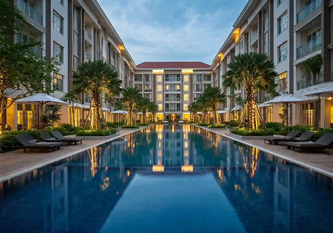 Du an nha o xa hoi thuoc EcoPalace Dak Lak - tien ich du an