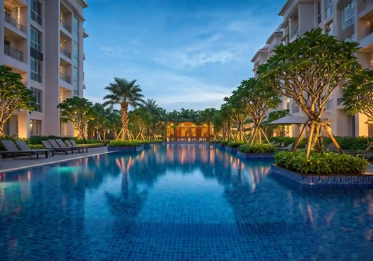Du an nha o xa hoi thuoc khu dan cu Phuoc Tho 1 2 Vinh Long - tien ich du an