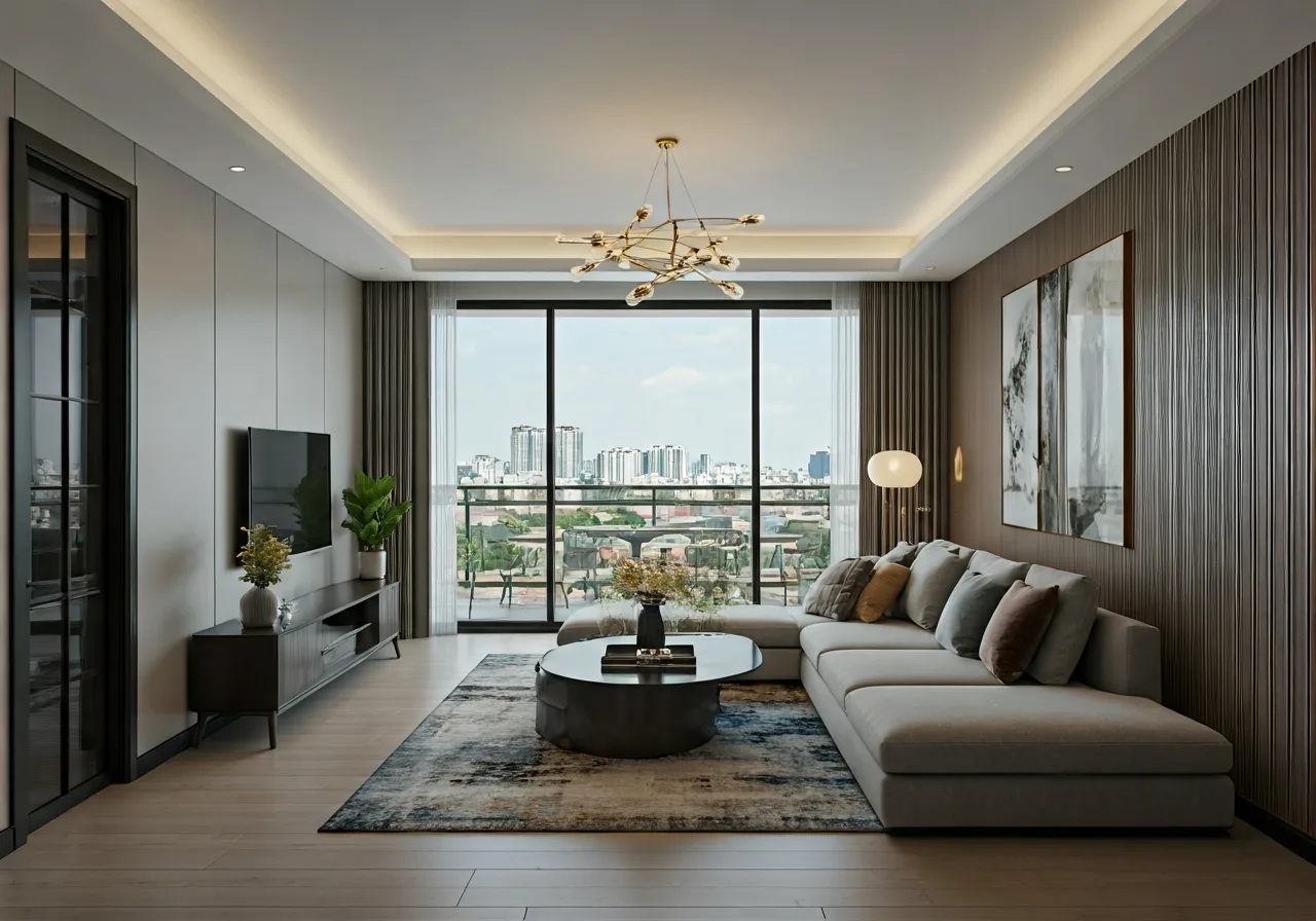 Du an nha o xa hoi thuoc khu thiet che cong doan KCN An Nghiep tai Can Tho - noi that can ho