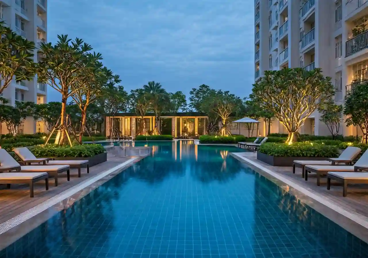 Du an nha o xa hoi thuoc khu thiet che cong doan KCN An Nghiep tai Can Tho - tien ich du an