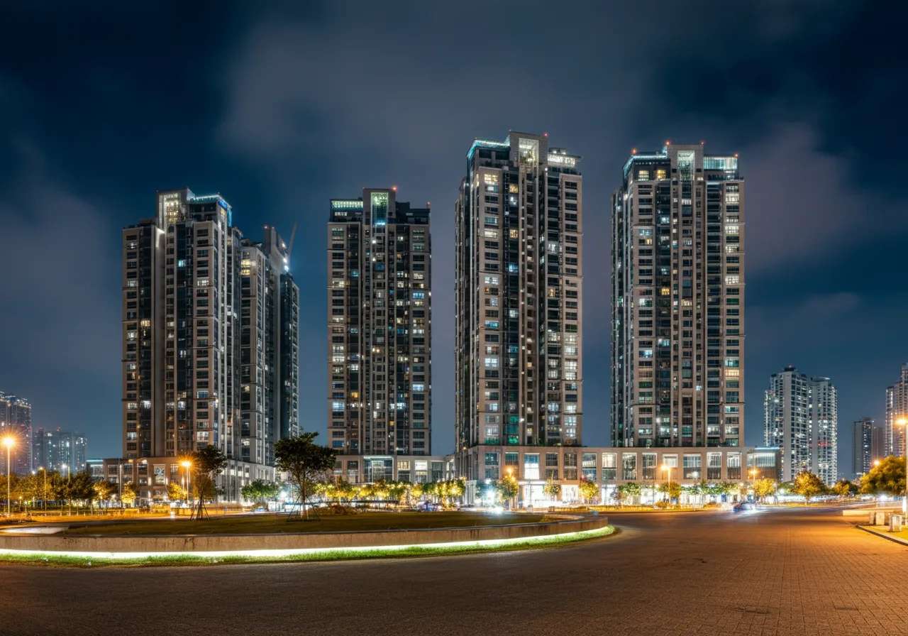 Eco Green City Thanh Tri - canh dem