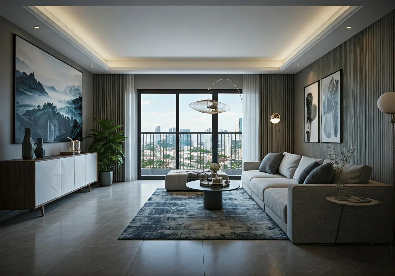 Eco Home 1 Du an nha o xa hoi tai TPHCM - noi that can ho