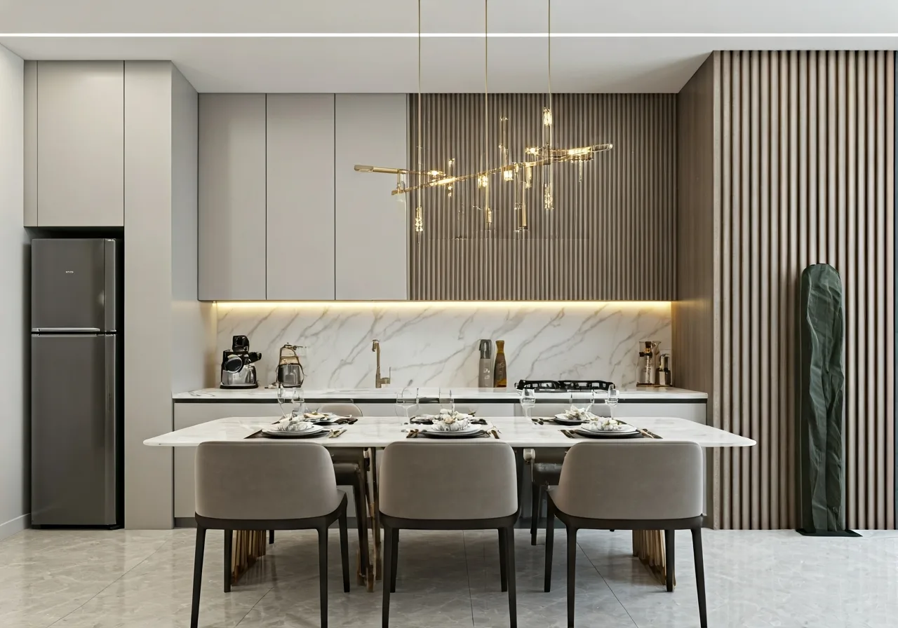 Eco Home 1 Du an nha o xa hoi tai TPHCM - thiet ke bep
