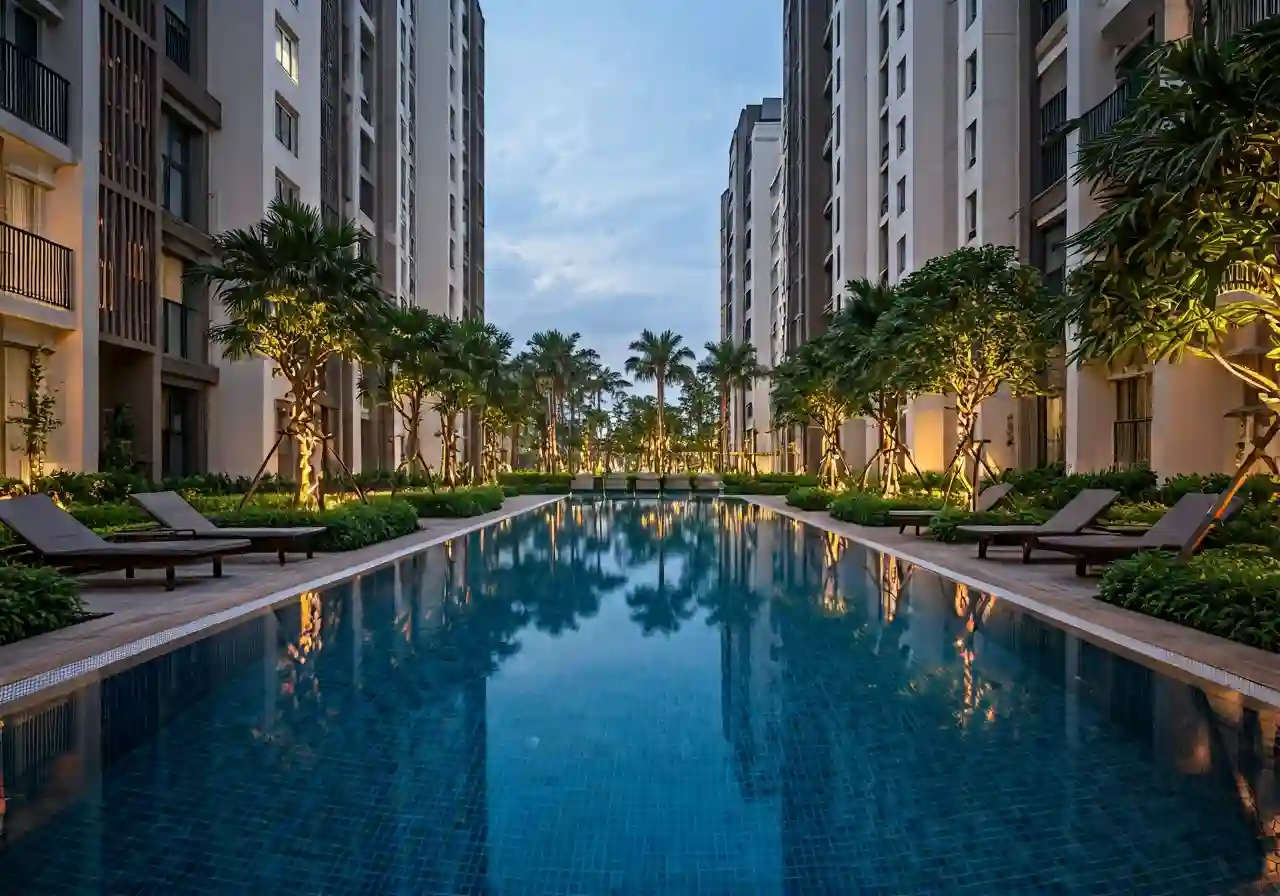 Eco Riverside Hai Phong Phan khu trung tang du an Ecorivers Hai Duong - tien ich du an