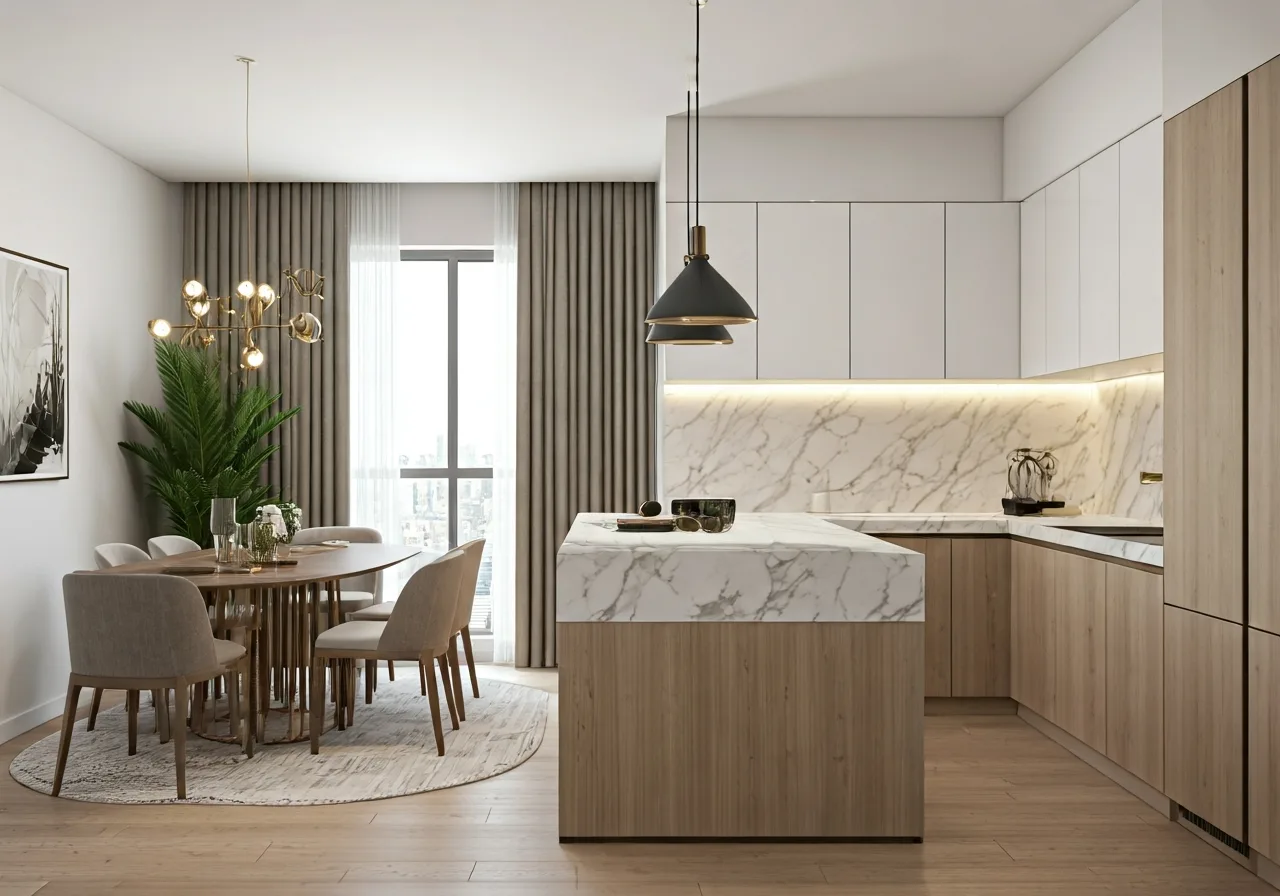 Estella Heights - thiet ke bep