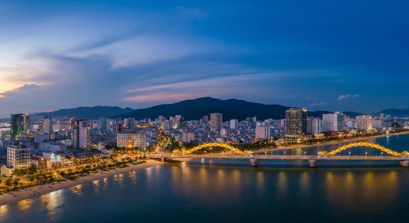 Giá đất Đà Nẵng 2025 nhìn từ trên cao