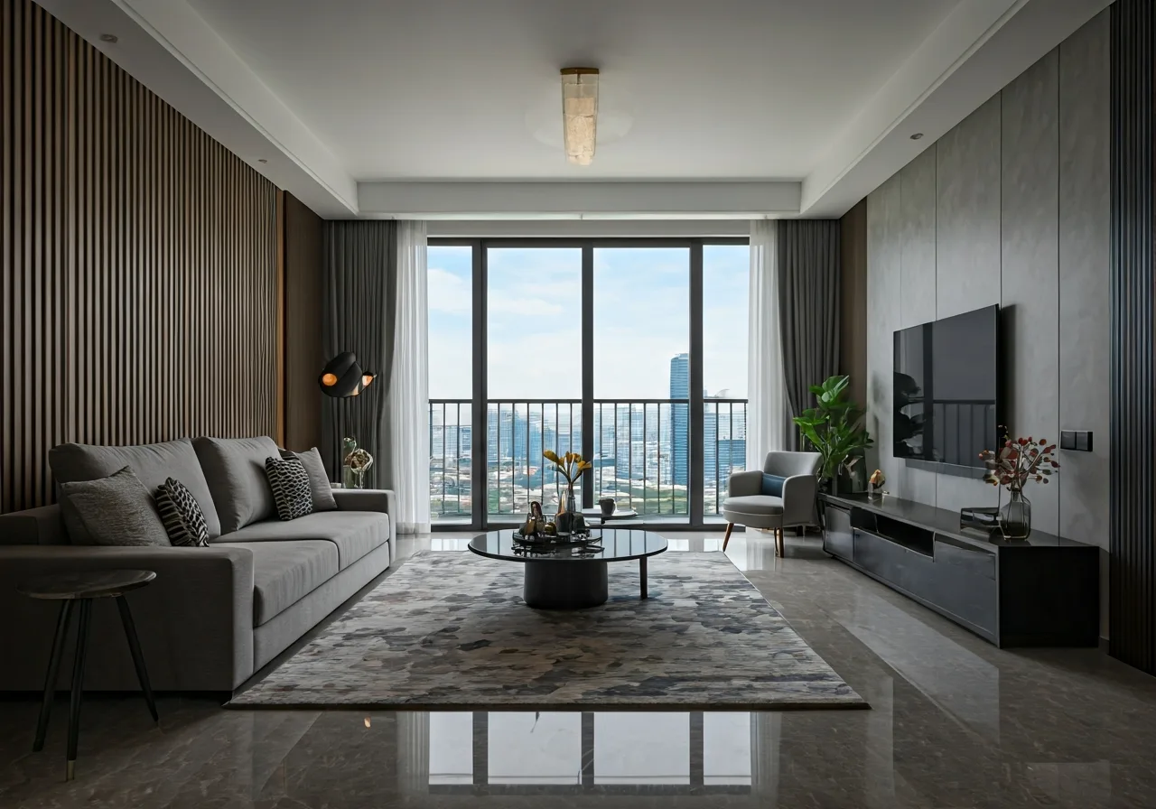 Hanoi Melody Residences Du an chung cu tai Linh Dam Ha Noi - noi that can ho