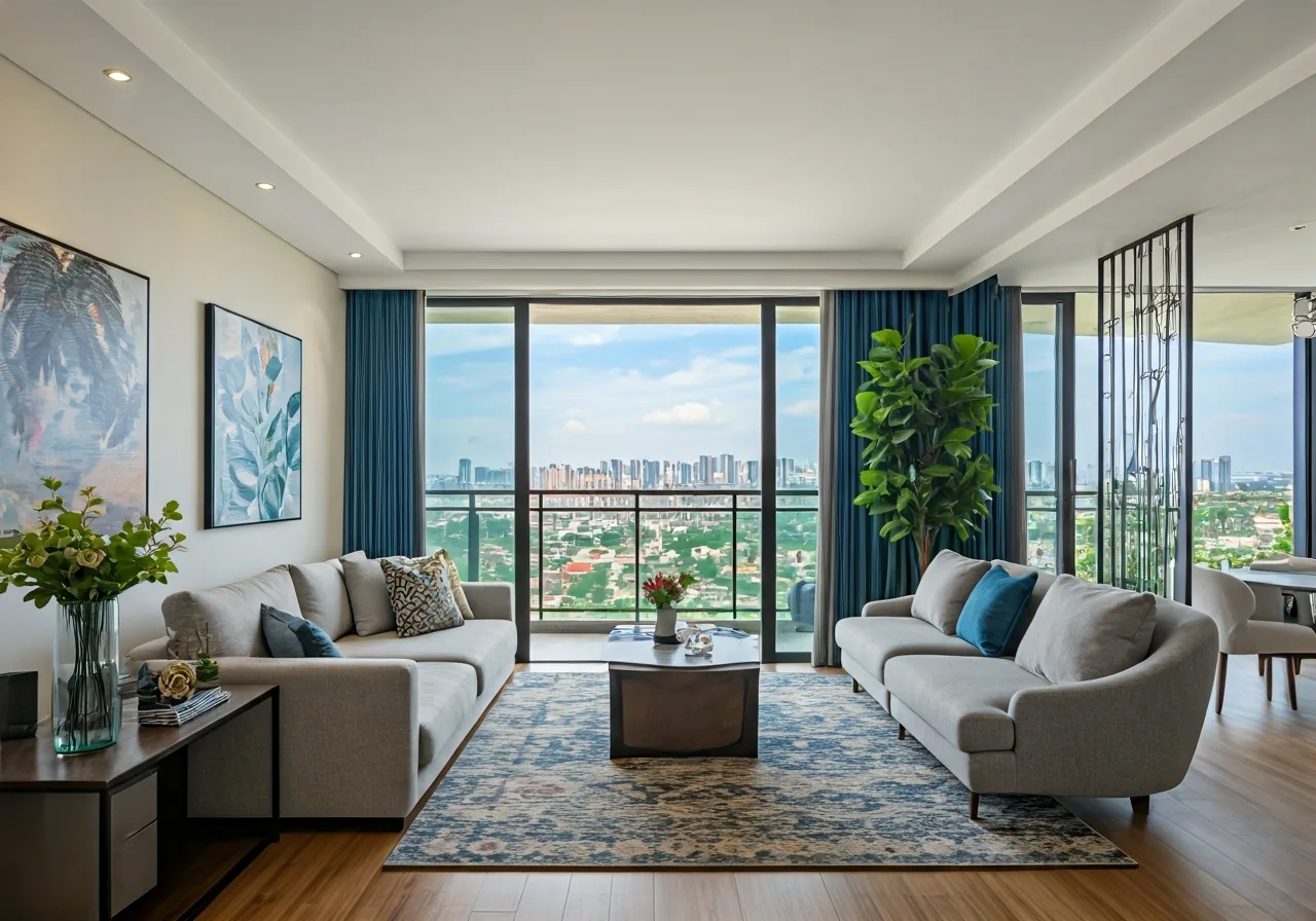 Happy Home 2 Du an nha o xa hoi thuoc An Phu Eco City Can Tho - noi that can ho