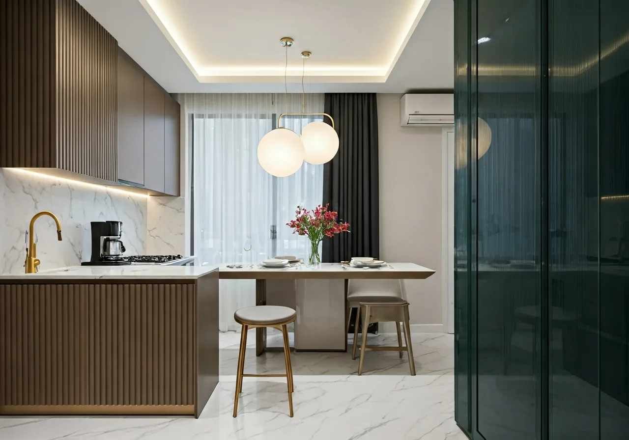 HNT Green House Du an nha o xa hoi tai Thai Nguyen - thiet ke bep