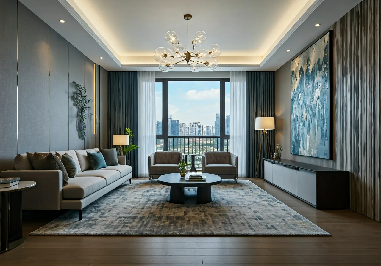 Jade Lake Residence Du an biet thu nha lien ke tai Ha Noi - noi that can ho