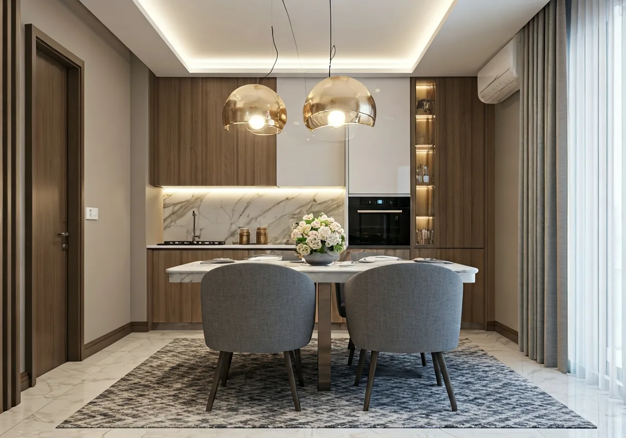 Jade Lake Residence Du an biet thu nha lien ke tai Ha Noi - thiet ke bep