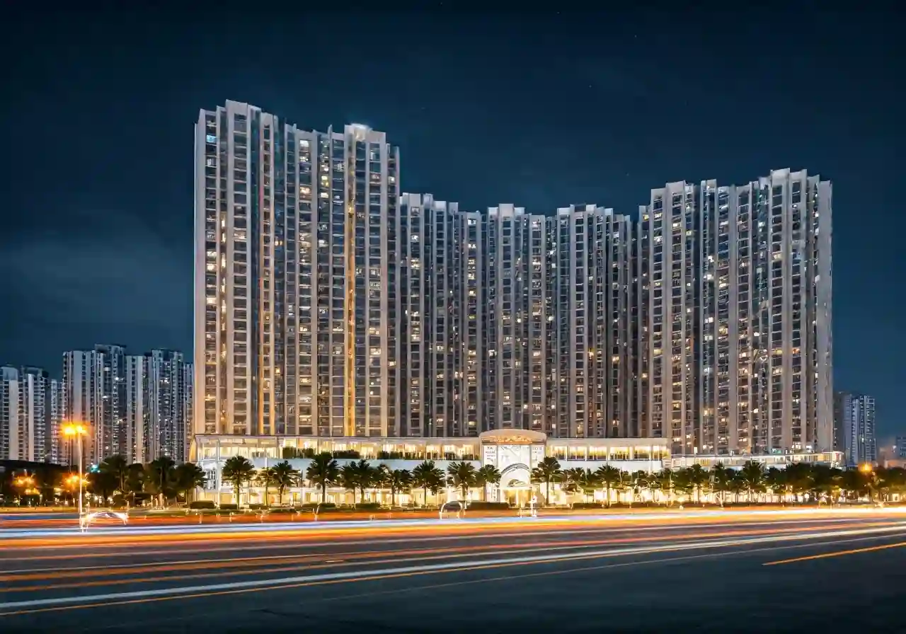 KHome Cityview Du an nha o xa hoi tai Dong Nai - canh dem