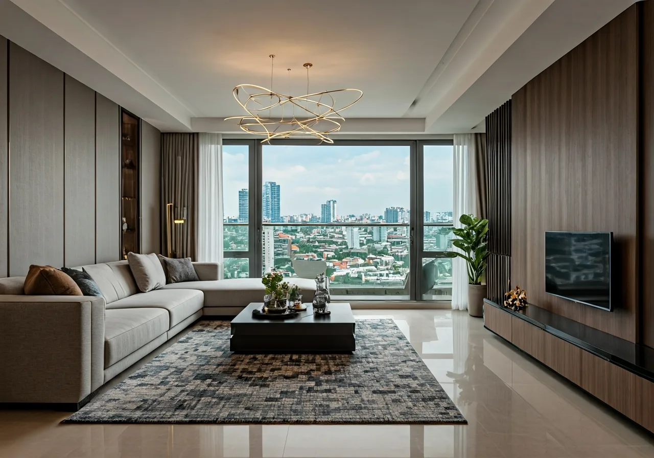 Khu biet thu Alta Villa - noi that can ho
