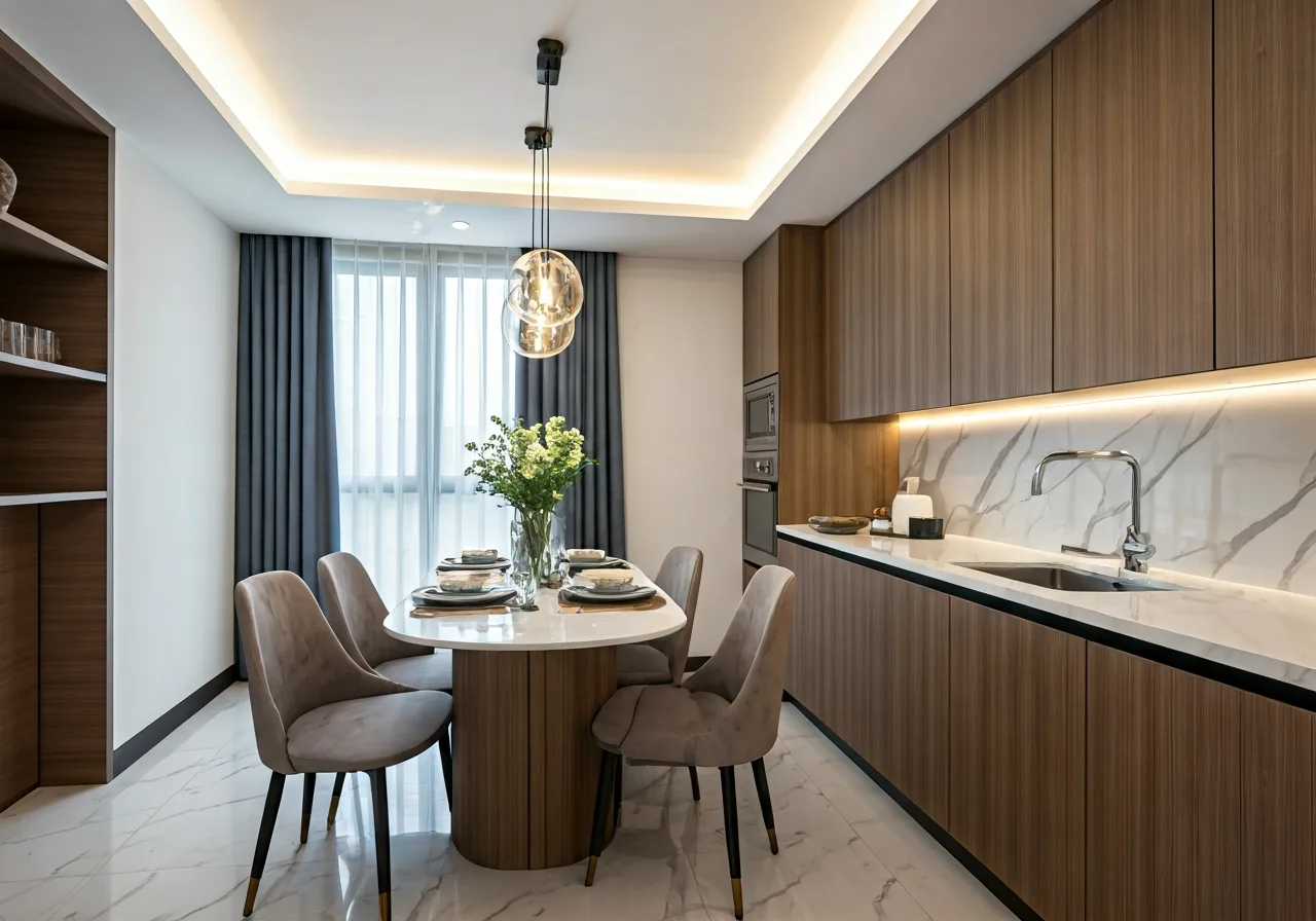 Khu do thi Tan Thanh Elite City Ninh Binh - thiet ke bep