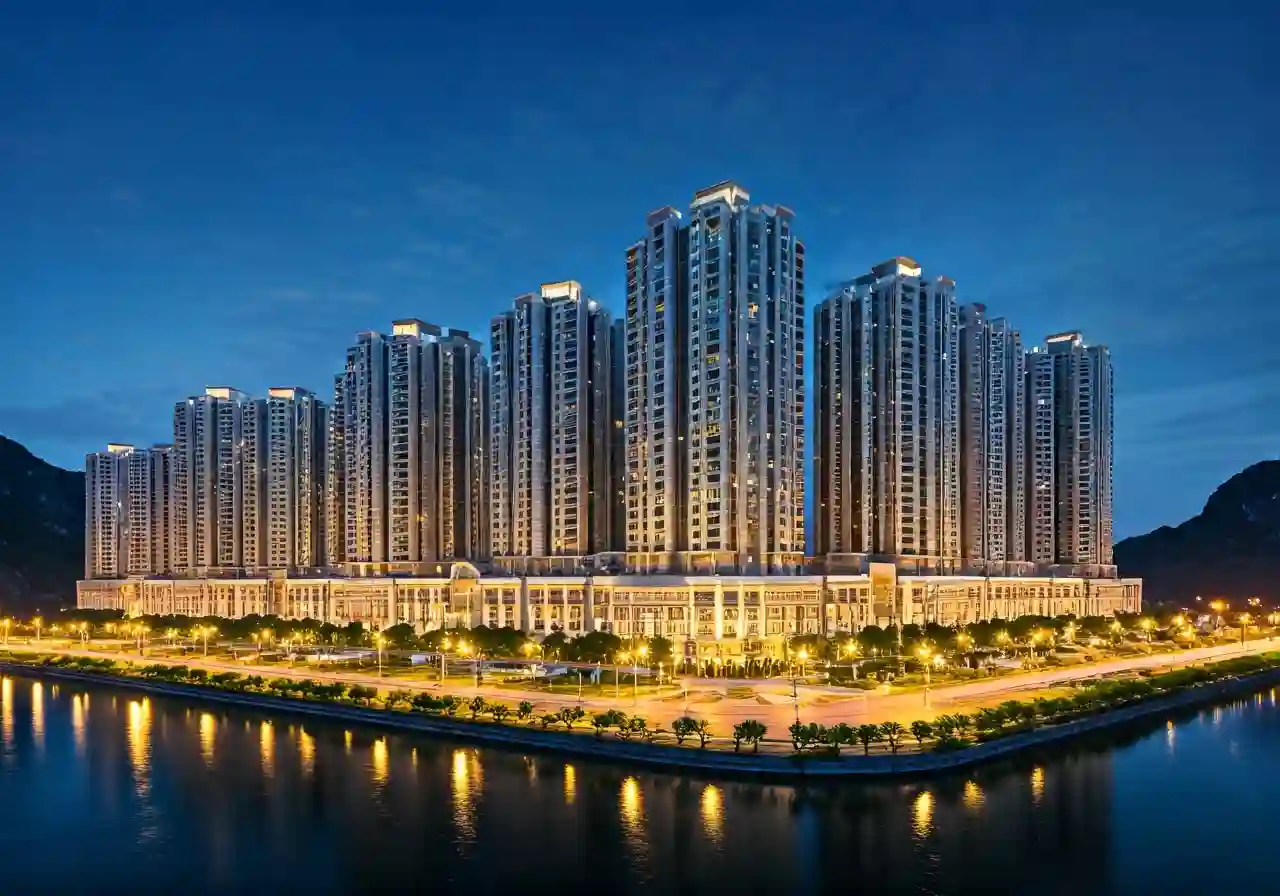 Khu do thi Tan Thanh Elite City Ninh Binh - canh dem