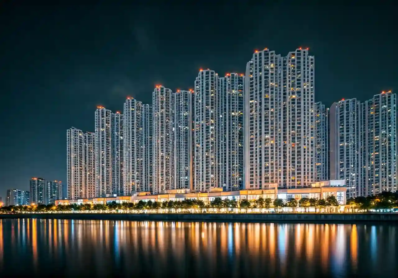 Khu do thi The Gateway City Hung Yen - canh dem
