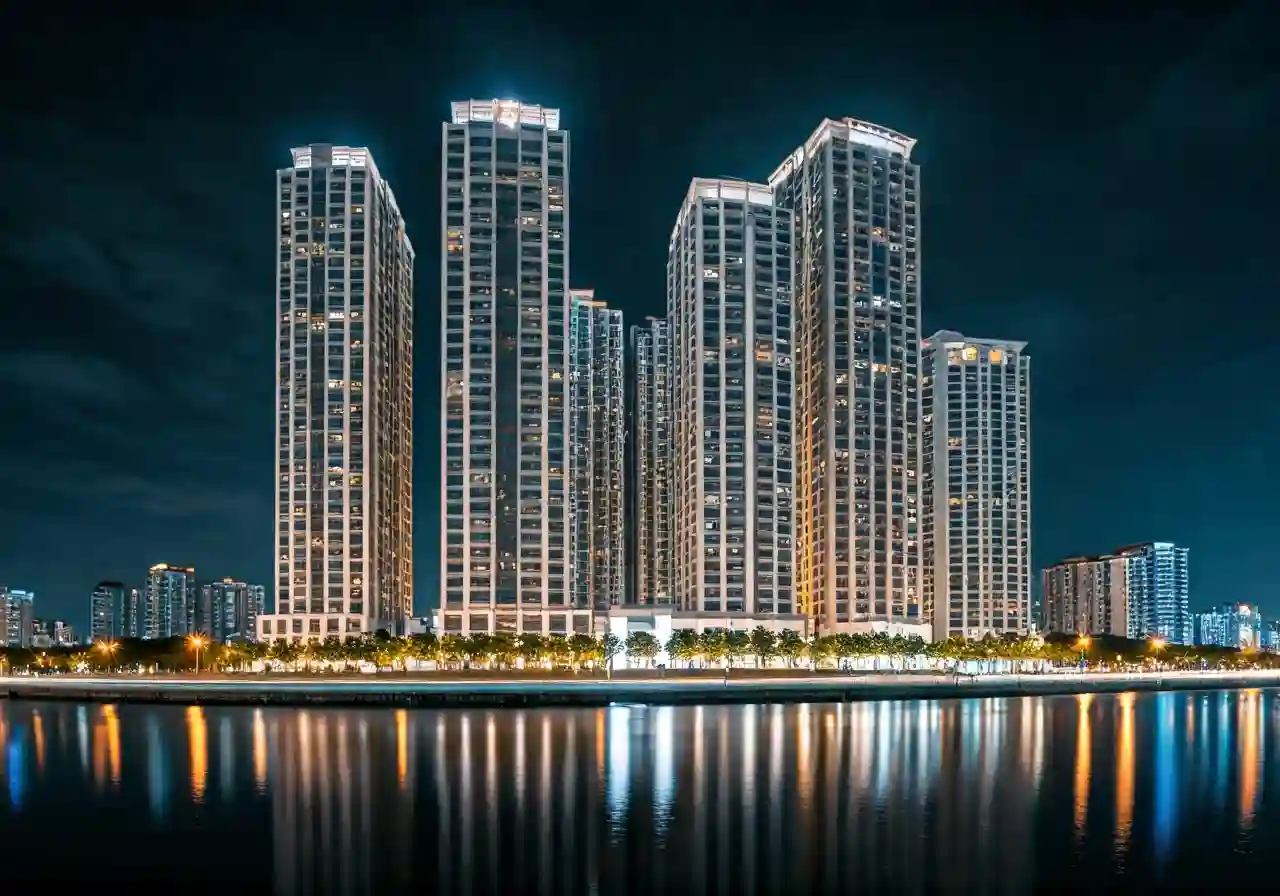 Khu do thi The Lumia Da Nang - canh dem