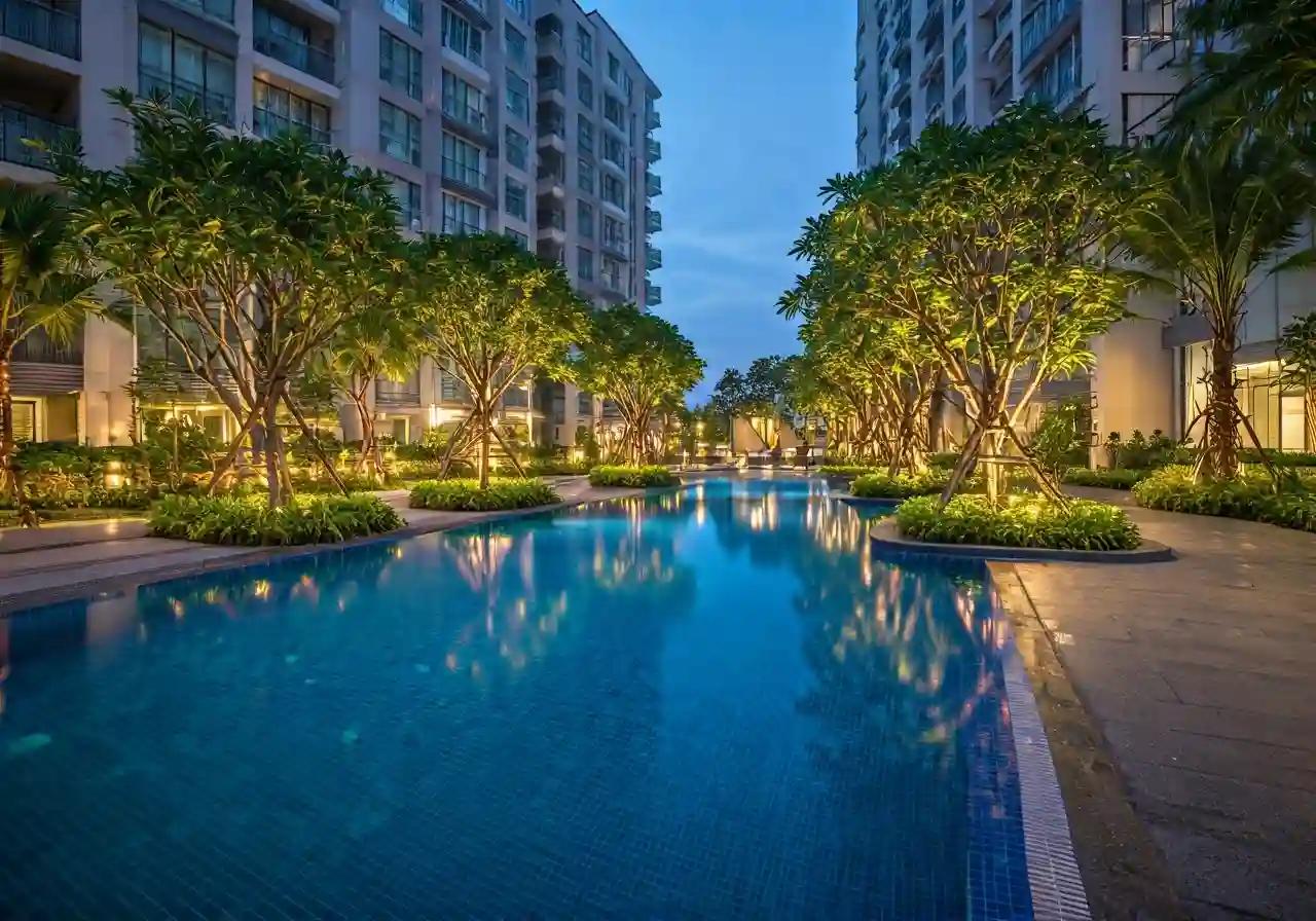 Khu do thi Yen Bai Riverside - tien ich du an