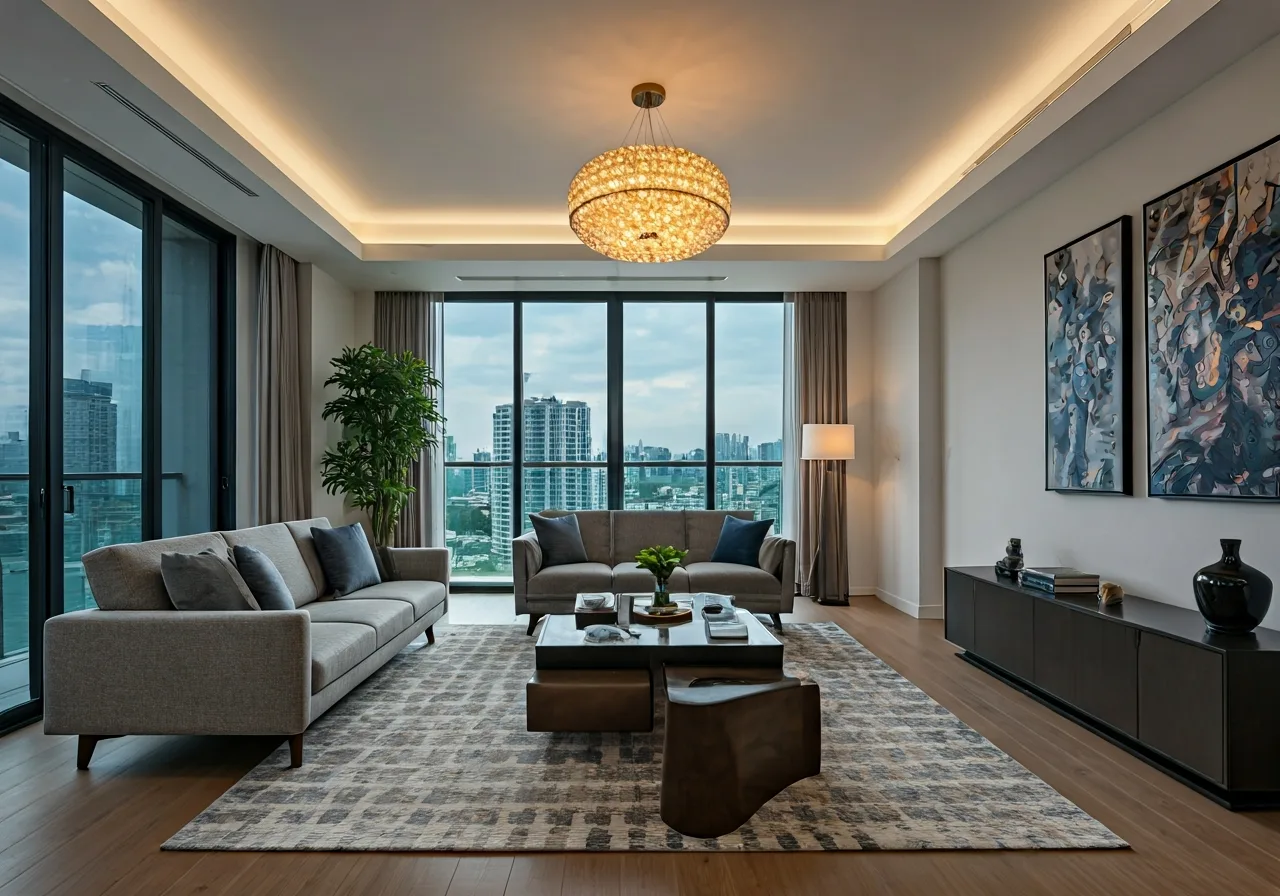 Legacy Residence To hop nha o thuong mai dich vu tai Hue - noi that can ho