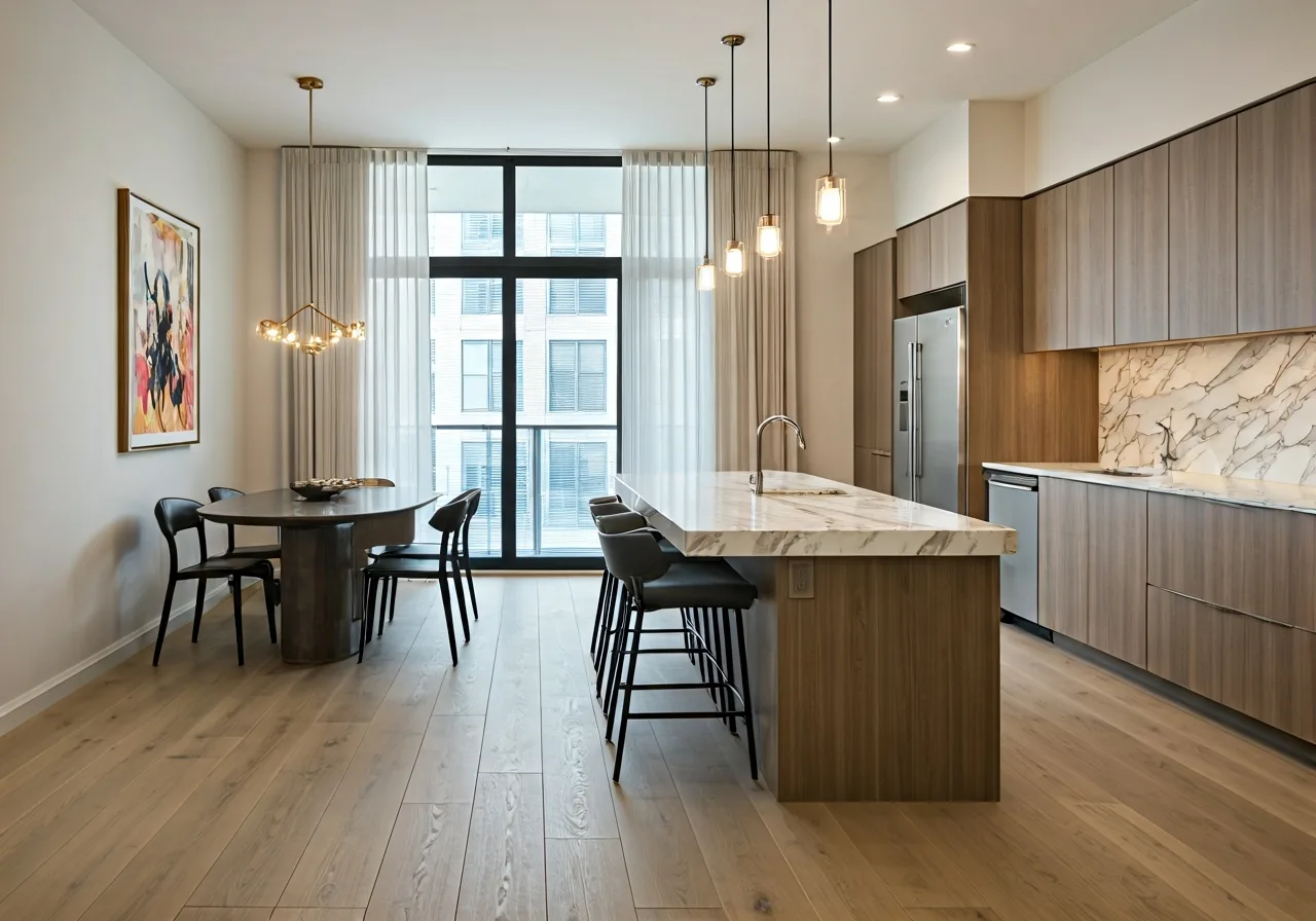 Lumiere Riverside - thiet ke bep