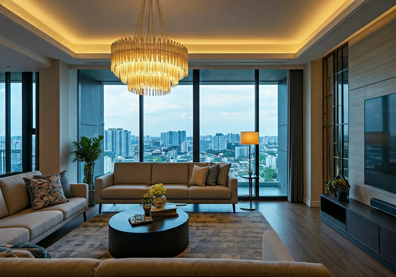 Luxora Bac Giang Du an can ho tai trung tam thanh pho - noi that can ho