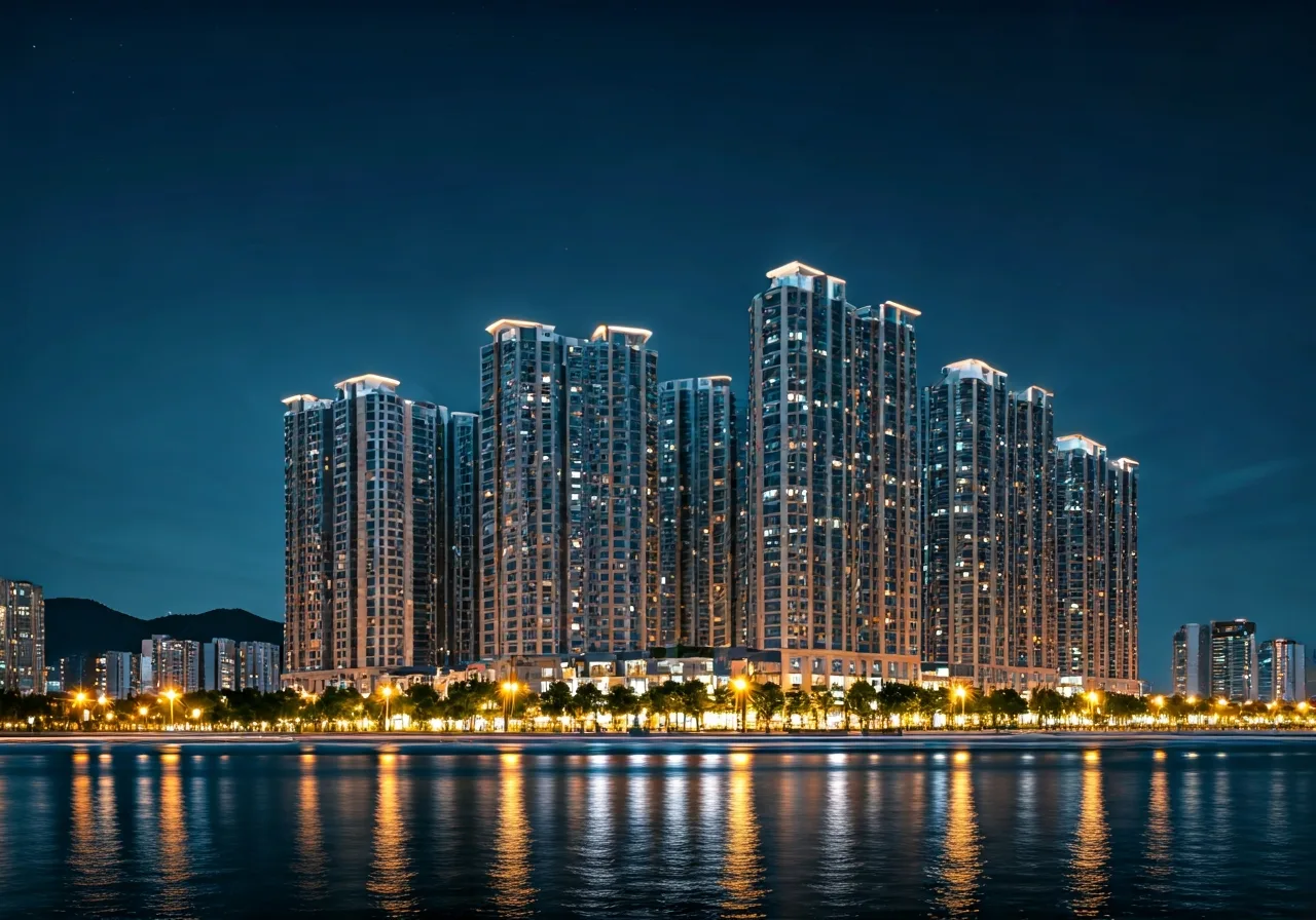 Masteri Rivera Danang Du an can ho tai Da Nang - canh dem