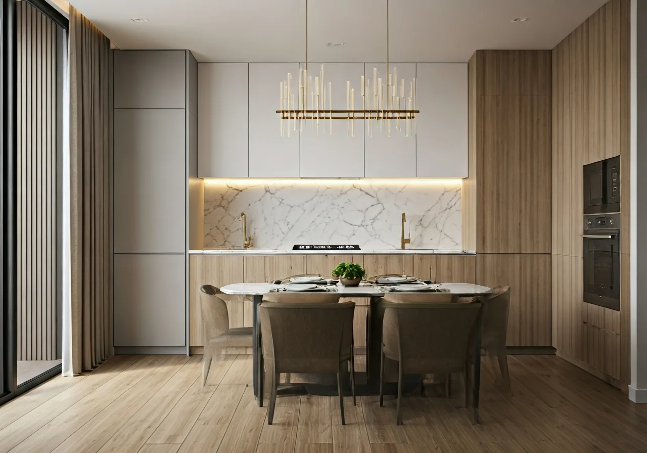 Midori Park The NEST - thiet ke bep