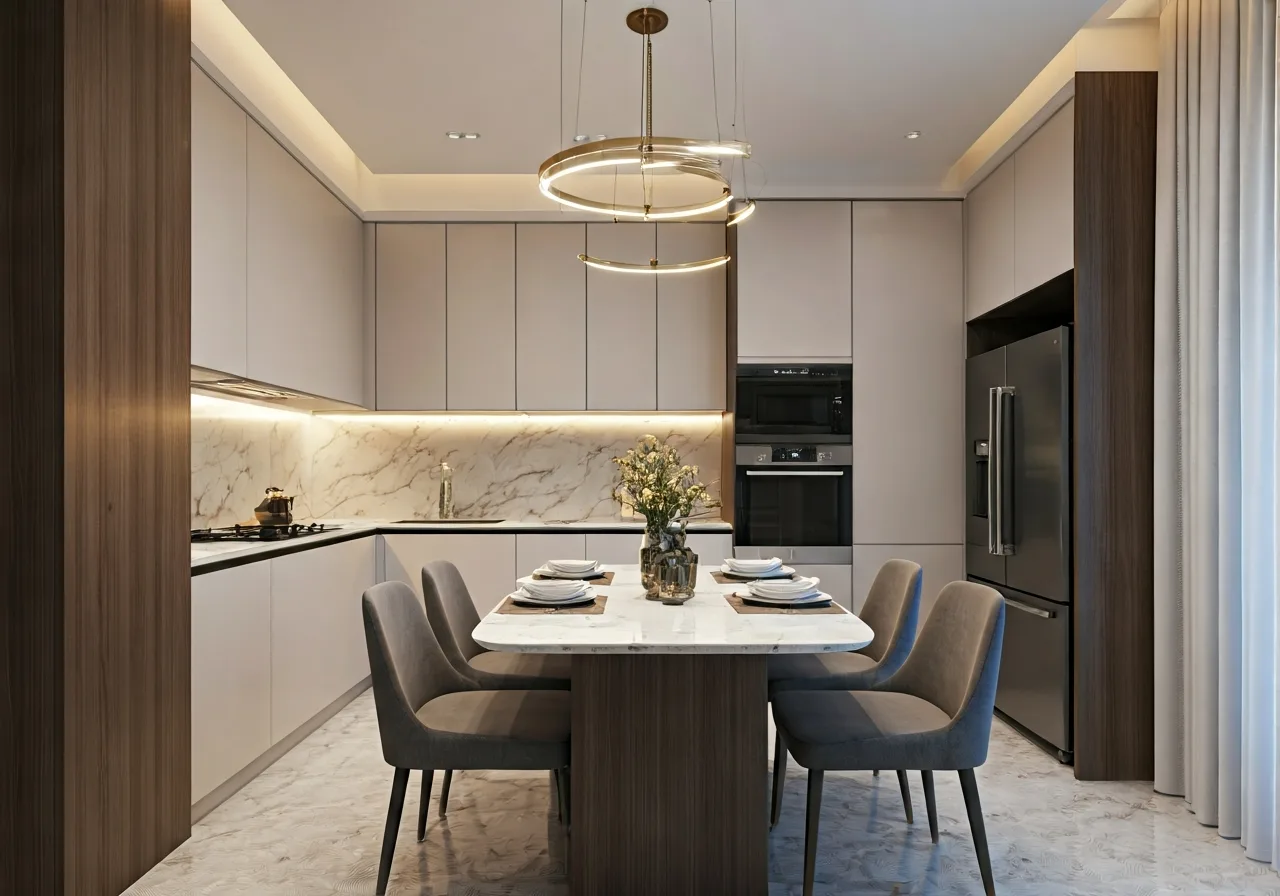Midtown Phu My Hung - thiet ke bep