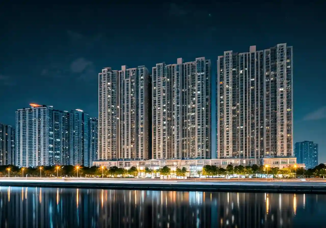 MK Central City Khu do thi tai Khanh Hoa - canh dem