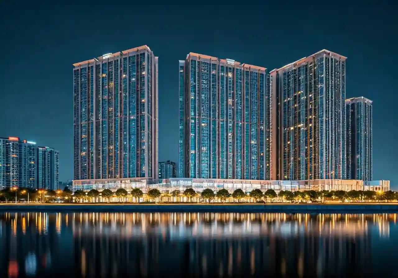 Nha o xa hoi Da Nang 2026 - canh dem