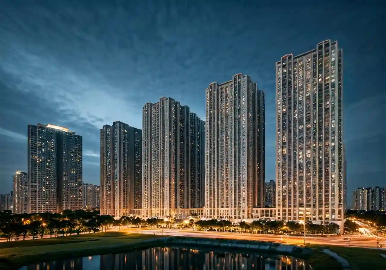 Orchard Grand Phan khu can ho thuoc du an Sycamore - canh dem