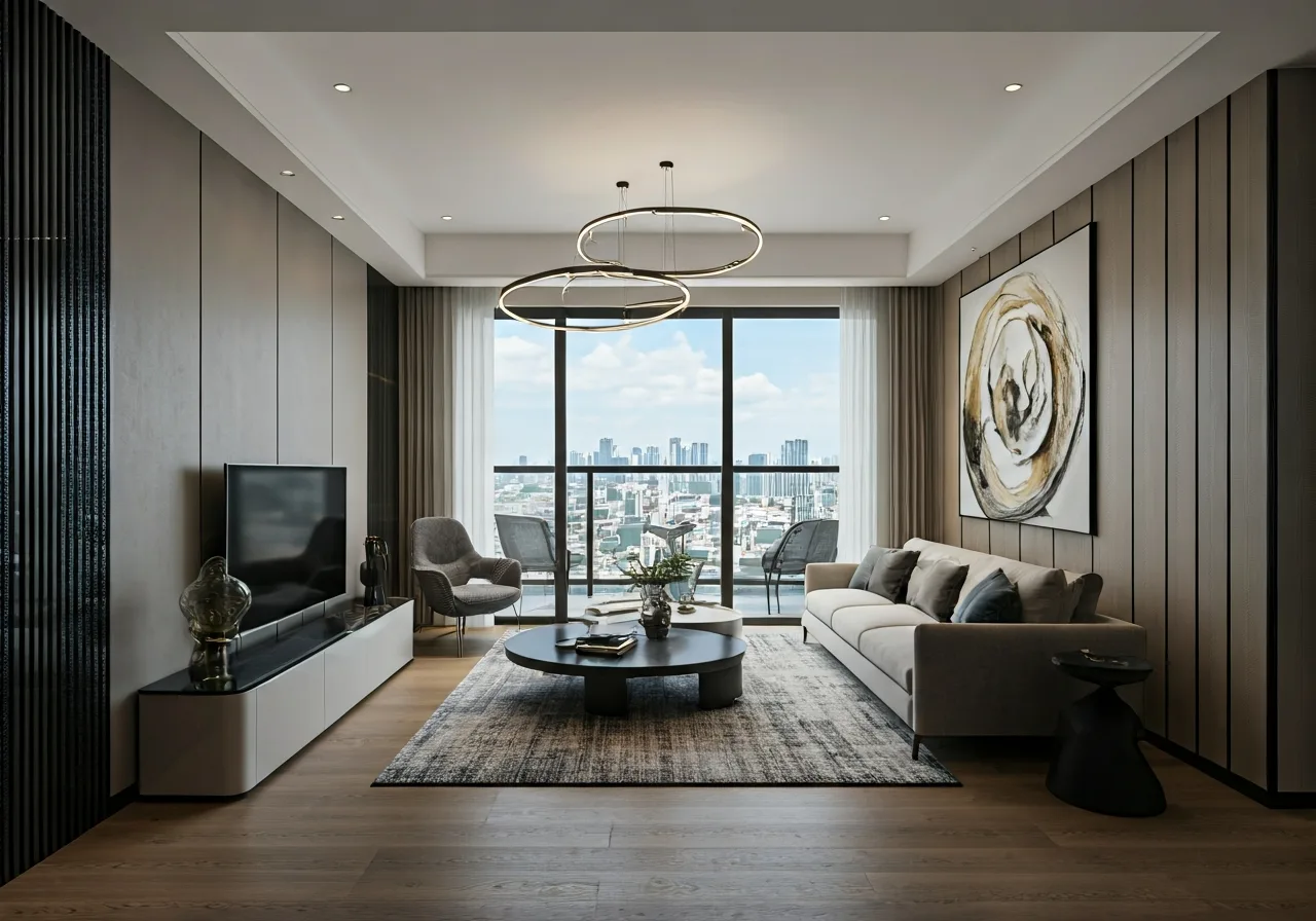 Phan khu An Khang Residence - noi that can ho