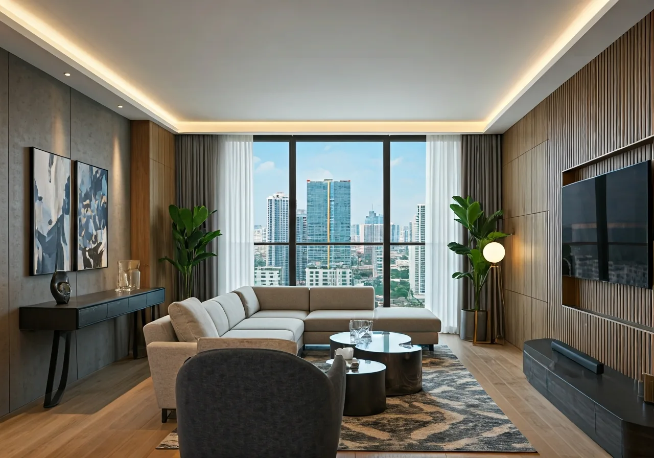 Phan khu Economy Residences - noi that can ho
