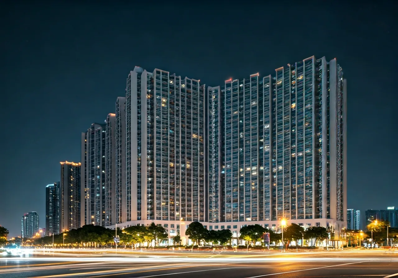 Phan khu Masteri Park Place - canh dem