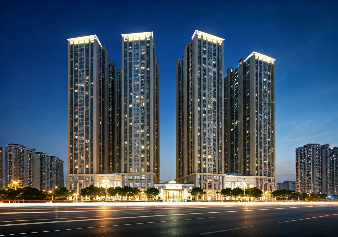 Platinum Long Bien Du an can ho tai Ha Noi - canh dem