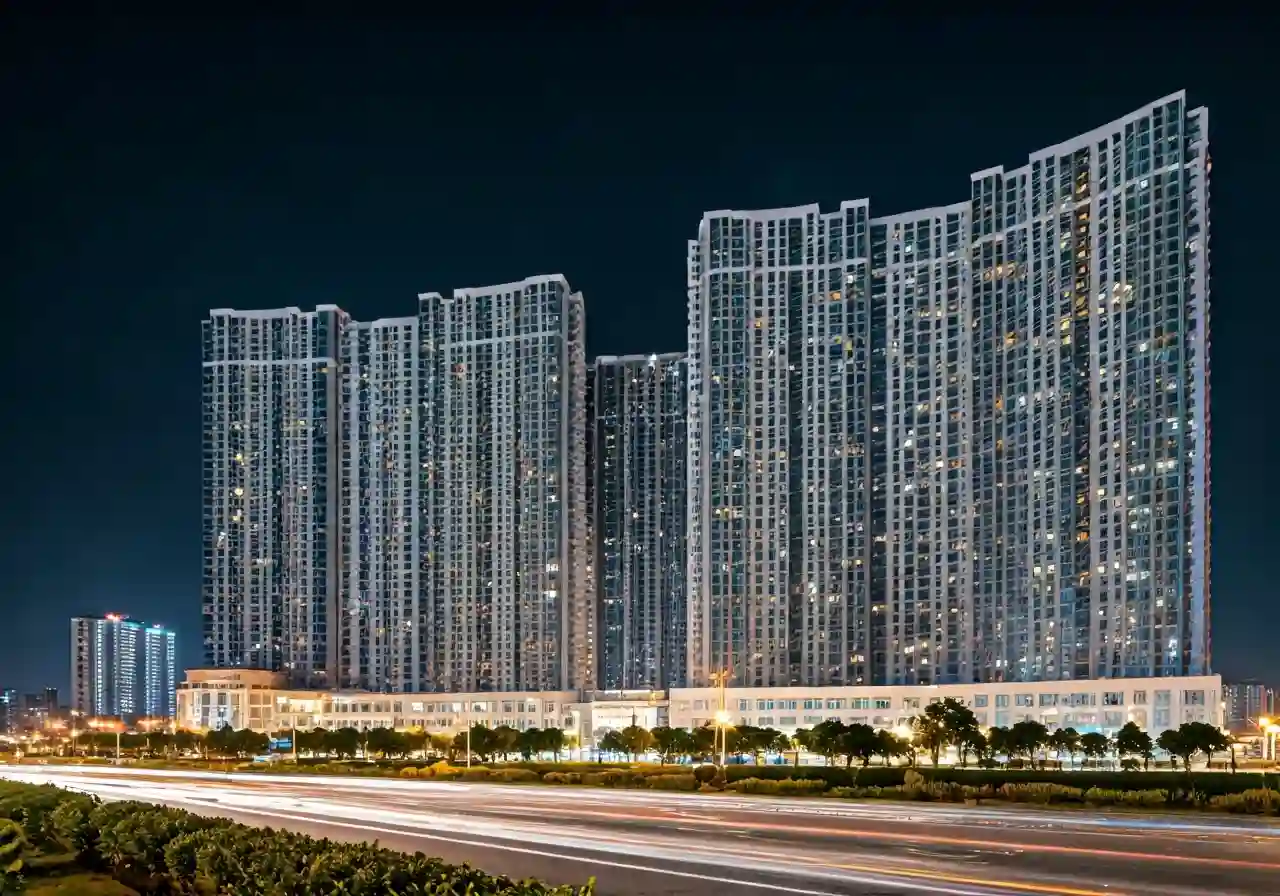 Polaris Phan khu can ho nghi duong tai The Maris Vung Tau - canh dem