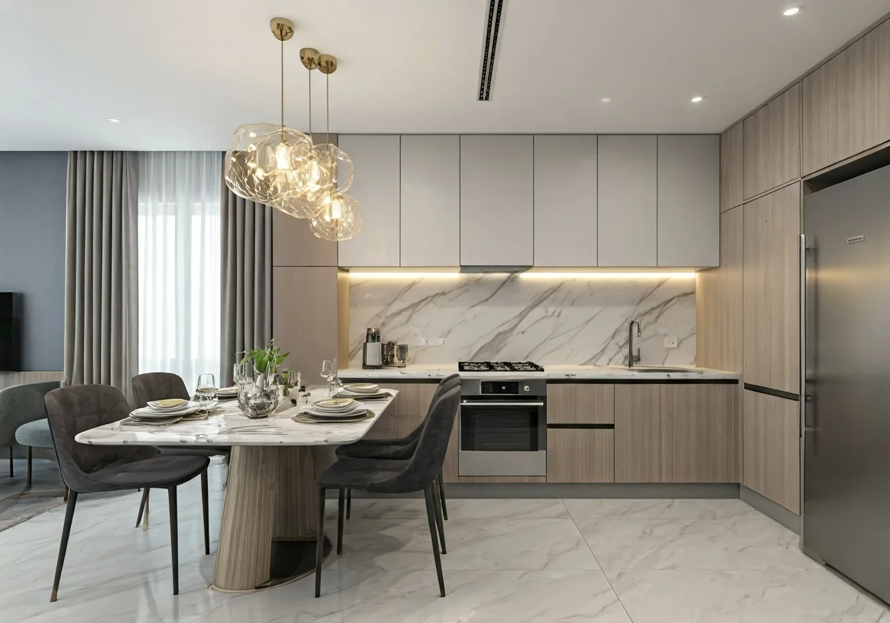 Regent House Du an can ho tai Hung Yen - thiet ke bep