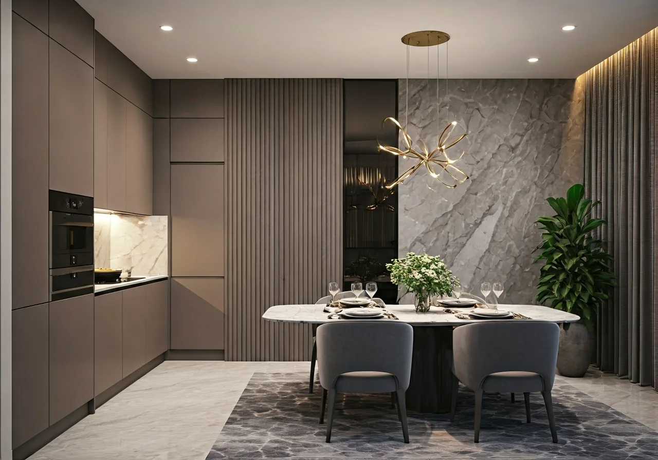 Rivea Residences Du an can ho tai Ha Noi - thiet ke bep