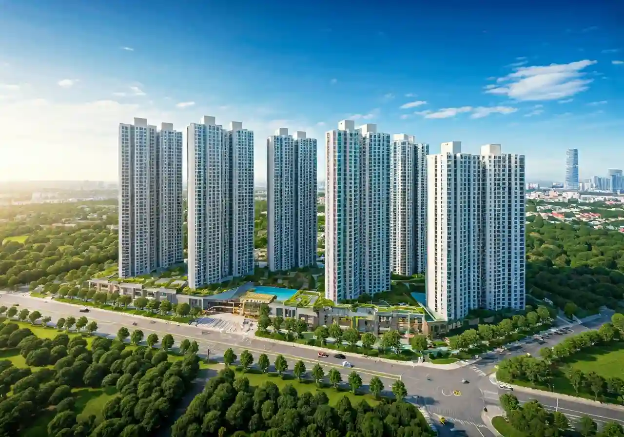 Song Hong Diamond City Khu dan cu thuong mai dich vu tai Hung Yen - tong quan du an