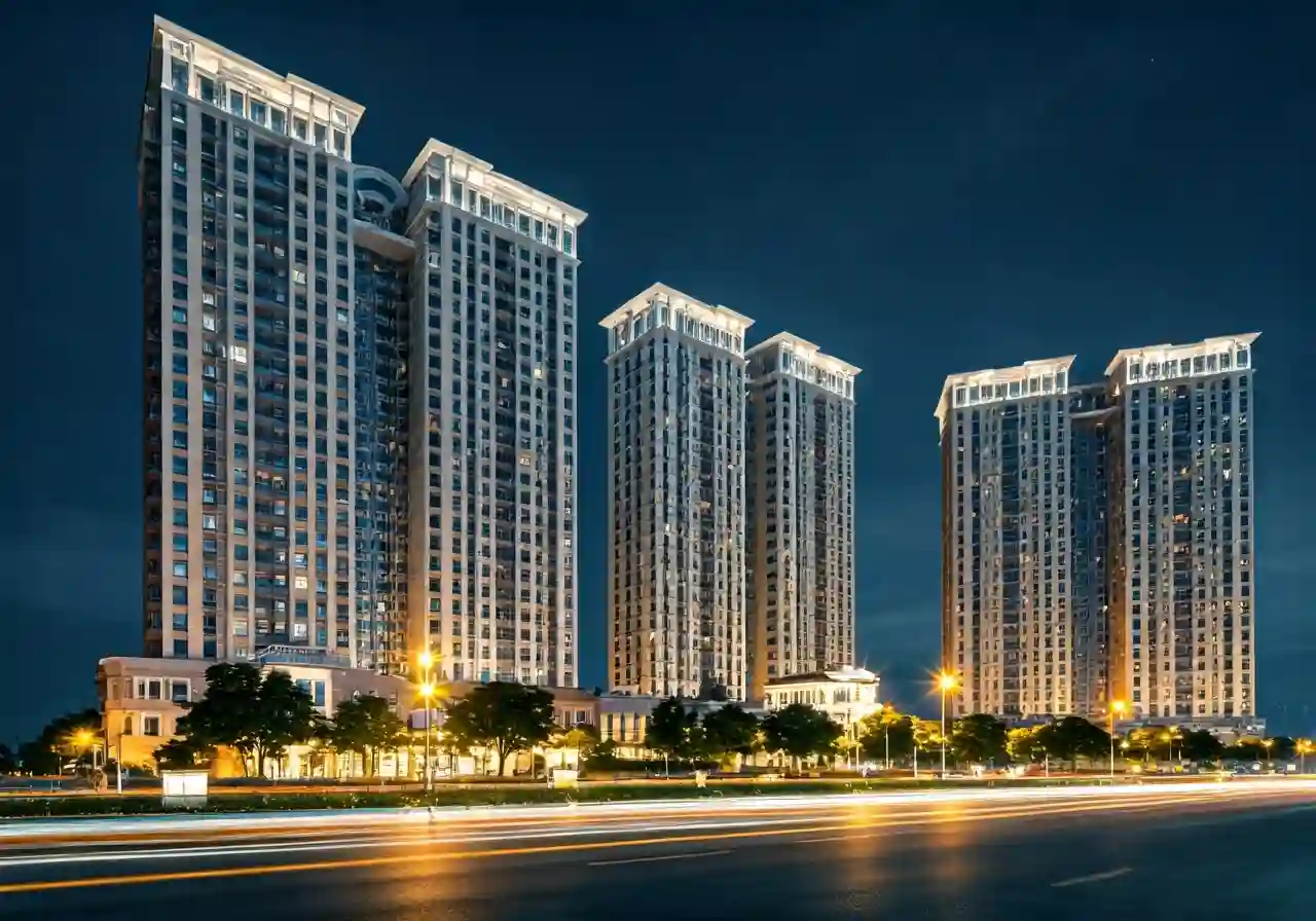 Spring Ville Khu do thi tai Dong Nai - canh dem