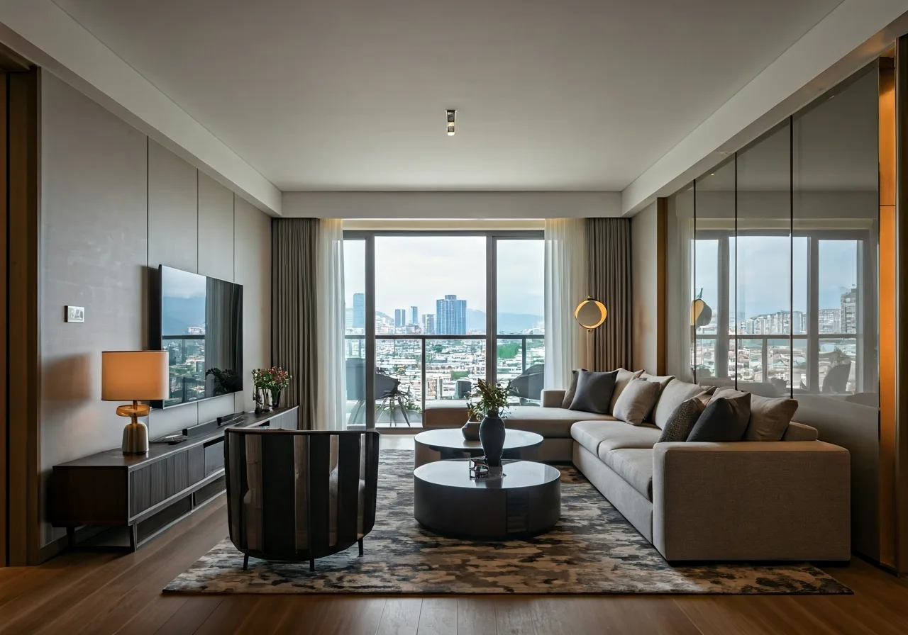 Sun Costa Residence Du an to hop thuong mai dich vu can ho tai Da Nang - noi that can ho