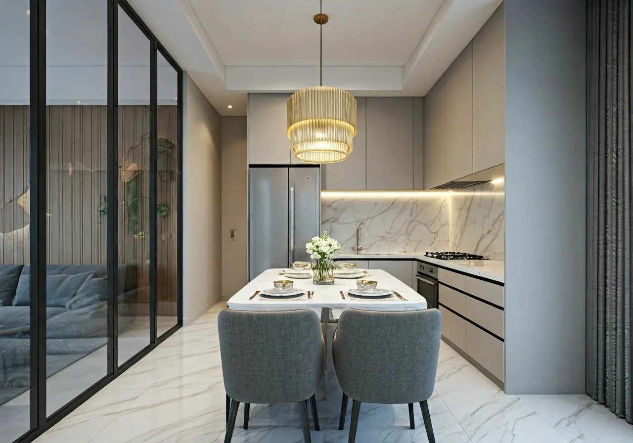 The Centric To hop thuong mai giai tri van hoa tai Hai Phong - thiet ke bep