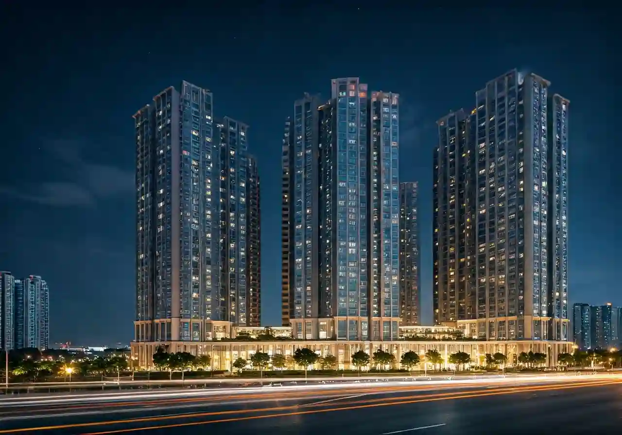 The Centric To hop thuong mai giai tri van hoa tai Hai Phong - canh dem
